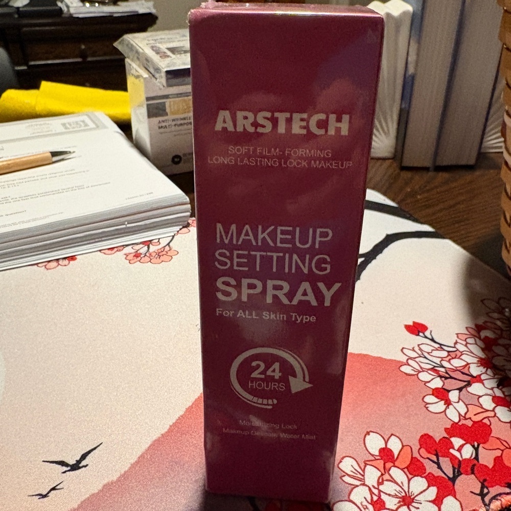 Pink Makeup Setting Spray